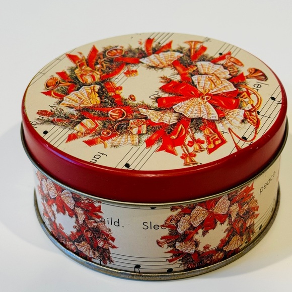 Vintage Coasters Christmas Holiday Home Decor Drinkware Barware Red Wreath Bows - Picture 5 of 16